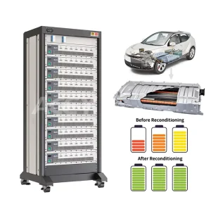 80-Channel Ni-MH HEV Hybrid Battery Reconditioning Equipment Car Battery Balance Diagnostics Machine Charge Discharge Tester