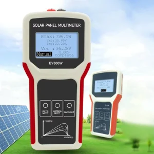 800W Solar Panel MPPT Tester Power Meter Voltage Current Tester PV Panel Multimeter Professional Use Auto Manual