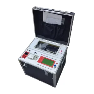 80KV Transformer Insulation Oil BDV Dielectric Strength Tester With Storage for 100 Groups of Test Data