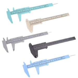 80mm/150mm Custom Logo Slide Plastic Vernier Caliper