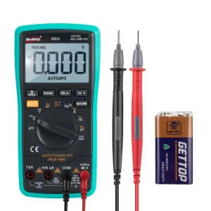 890A Multi Meter Digital Multimeter 1000V DC 6000 Counts Auto Range True RMS Professional Digital Multimeter AC DC 10A