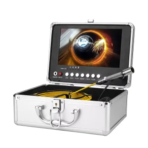 9 Inch Monitor DVR 30M Sewer Pipeline Industrial Endoscope with Auto Self Leveling 512HZ Transmitter Pipe Locator