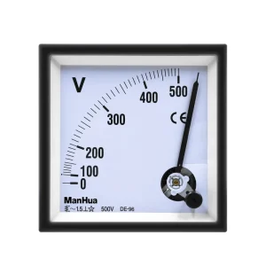 96-V 72-V 450V 500V AC Direct Analog Meter Panel AC Voltage Meter 96*96MM 72*72MM Voltmeter Voltimetro Pointer
