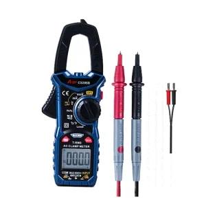 A BF AC DC Current Clamp Meter Auto Range NCV True RMS Amperometric Clamp Tester Ammeter Multimeter 6000 Counts Temp Capacitor