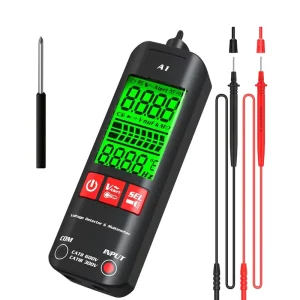 A1 Fully Automatic Anti-burn Intelligent Smart Digital Multimeter Electric Pen Voltage Tester Detector Ohm Hz NCV True RMS Meter