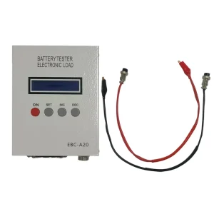 A20 85W Lithium and Lead-Acid Battery Capacity Tester, 5A Recharge and 20A Discharge with Software Control