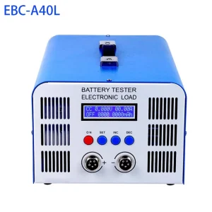 A40L Electronic Load Battery Capacity Tester for Lithium and Lead-Acid Batteries, 40A 110V/220V 200W Charge/Discharge
