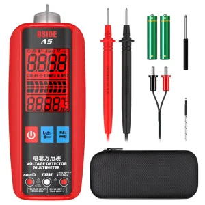 A5 Automatic-Range Digital Pen Multimeter with VFC 610mAh Battery and 620V Measurement