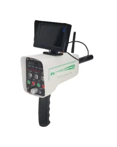 A8 Industrial Large Screen 3D LCD Plastic Remote Metal Detector with IP55 Rating and 12cm Search Coil