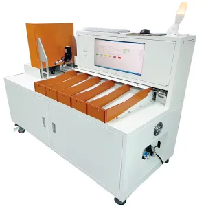 AC 220V 50Hz 5-Channel Automatic Cylindrical Cell Sorting Machine for 33140 Batteries