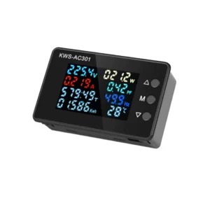 AC 50 300V 0 20/100A KWS AC301 LED Digital Voltmeter 8 in 1 Wattmeter Ampermeter Power Detector Power Energy Meter