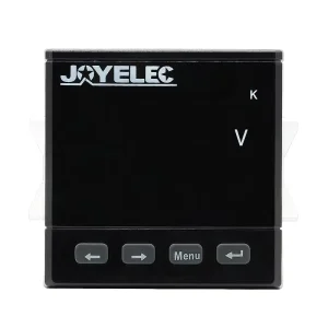 AC DC 110-265V 72*72 Single Phase Voltage Meter Digital Energy Meter With Digital Display Screen