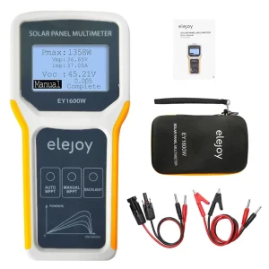 AC/DC Power Digital Clamp Meter Photovoltaic Smart Current Voltage Tester Multimeter LCD MPPT Solar Panel Tester
