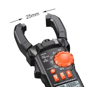 AC DC Watt Clamp Meter LCD Display Digital Clamp Multimeter Electronic Clamp Meter