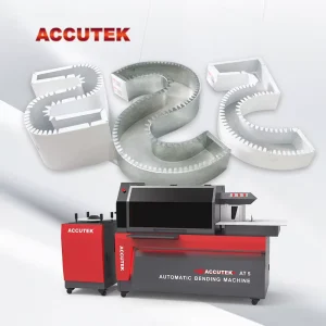 ACCUTEK AT5 High Precision Automatic Letter Forming Cnc Machines Bend Letter Machine for Shop Signs