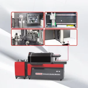 ACCUTEK AT5 Multifunction Neon Sign Border Character Bending Channel Letter Notcher Bender Machine with Flanging