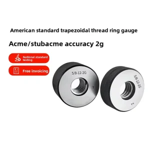 ACME High Accuracy Thread Ring Gauge 2G Left-Hand and Right-Hand Rotation