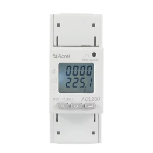 ADL200 Single Phase DIN Rail LCD Display KWh Meter 220 240V Direct Connection Energy Meter for Household Distribution Box