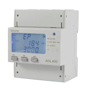 ADL400 D Max AC100A Direct Current Input 220 380VAC KWH Din Rail Power Meter for Three Phase Parameter Measurement