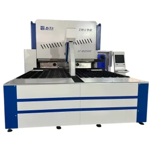 AIOTEK AT HS2500 Stainless Steel & Aluminum Sheet Metal Door Bending Machine CNC Automatic Panel Bender for Entrance Door