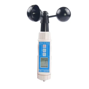 AM 4220 IP65 Waterproof Cup Anemometer Pocket Wind Speed Measurement Gauge for Outdoor Meteorological Applications