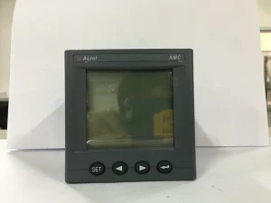 AMC96L E4 KC Three Phase Panel Meter LCD Display 0.5 Accuracy Class 2 Year Warranty for Substation Power Monitoring
