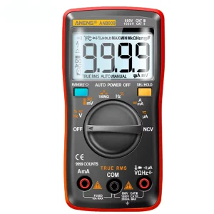 ANENG AN8009 Digital Multimeter Transistor Testers Capacitor True RMS Automotive Electrical Capacitance Meter Repair Tools