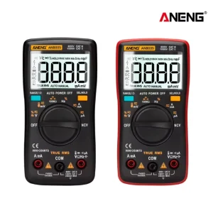 ANENG AN8009 Digital Multimeter Transistor Testers Capacitor True RMS Tester Automotive Electrical Capacitance Meter Temp Diode