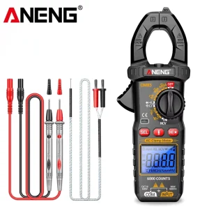 ANENG CM85 Clamp Meter 6000 Count 600A High Precision Electrician Multimeter Repair Tool