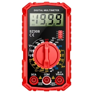 ANENG SZ308 Digital Multimeter AC DC Current Meter Voltage Resistance Meter Electrician LCD Backlight Ohm Square Wave Test