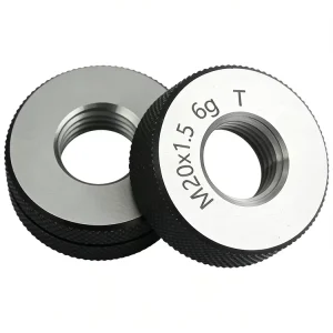 ANSI B1.2 DIN ISO 1502 RNH Brand GCr15 Material 0.001mm Accuracy 7Pcs Thread Ring Gauge Set Go&No Go of Different Sizes