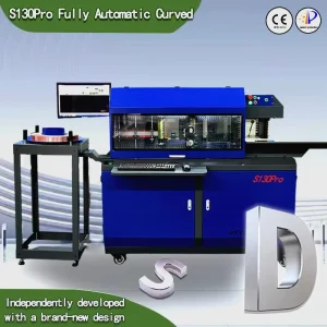 AOKAI S130pro Outdoor Metal Profile Channel Letter Bending Machine for 3D Letter Signboard Production