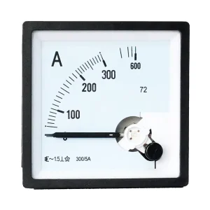 AOTAI AT 72 Analog Panel Meter 72*72mm Class 1.5 Accuracy Copper Material Voltage Current Meter AC DC 600V (A V HZ