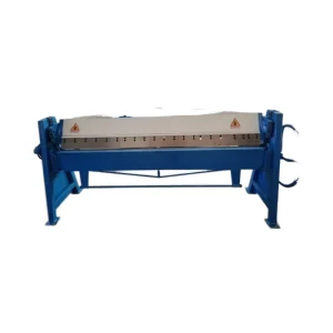AOXUAN Bending Edge 1.5mm Carbon Steel Manual Folding Machine 2000mm Stainless Steel Aluminum 60 Angle Gear Core 1 Year