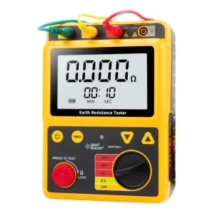 AR4105A+ High Precision Earthing Resistance Meter Ground Resistance Tester