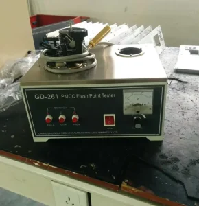 ASTM D93 Test Method for Flash Point by Pensky-Martens Closed Cup Tester