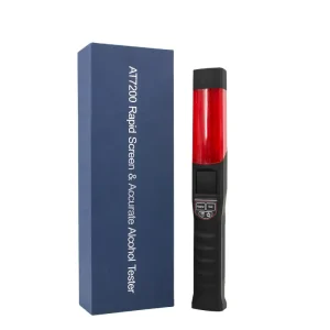 AT7200 Alcohol Tester for Traffic Baton with Quick Response and Built-In Pump