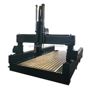 ATC 4 Axis 3D CNC Milling Wood Carving Machine with Rotary Saw Cutting for Woodworking