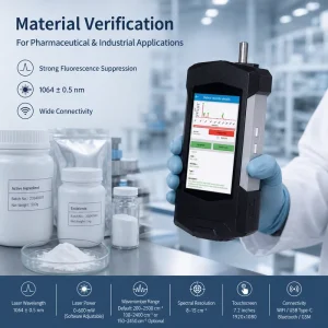 ATR6600 (1064±0.5nm) Handheld Raman Spectrometer for Scientific Research Portable Analyzer