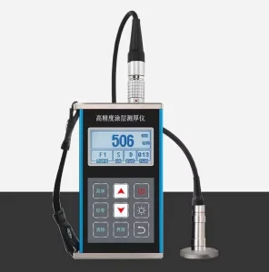 Accurate Digital JCT800 Aluminum Alloy Magnetic Eddy Current Coating Thickness Gauge 0 1250m Range 0.1um Resolution