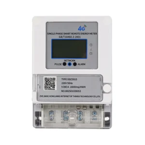 Accurate Single Phase Wall Mounted Electric Meter with RS485 Communication Power Monitoring Energy Meter