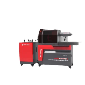 Accutek 13cm Blade AT2 Metal Letter Bender Automatic Channel Letter Fabrication Aluminium Coils Channel Letter Bending Machine