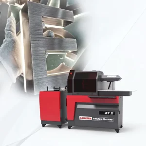 Accutek AT2 China Famous Luminous Alphabet Edge Bending Machine Channelume Aluminum Strip Cnc Channel Letter Bender
