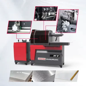 Accutek AT2 Neon Sign Cnc Machine Profile Letter Bender Stainless Steel Galvanized Plate Aluminum Channel Letter Bending Machine