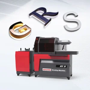 Accutek AT3 20cm Width 3D Letter Bender Machine Hot Sell Automatic Stainless Steel Aluminium Channel Letter Bending New