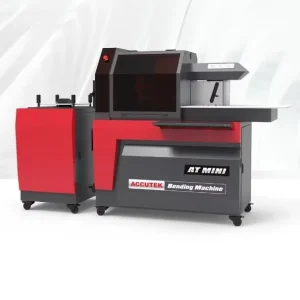 Accutek ATMINI Excellent Mini 3d Alphabet Letter Machine Neon Sign Cnc Channel Letter Bending Machine to Make Corporate Letters