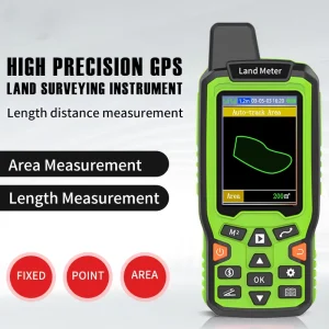 Acre measuring instrument used for measuring land area distance and slope easy to operate