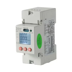 Acrel ADL100 ET C 2P Size Single Phase Multi function Din Rail Mount RS485 Modbus RTU Kwh Smart Energy Meter for Power Measure