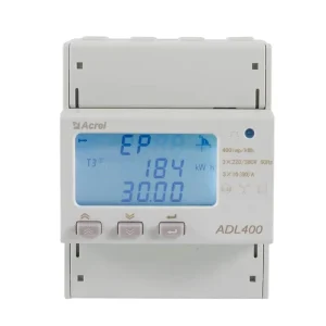 Acrel ADL400 3 Phase Power Meter RS485 Modbus RTU 35mm Din Rail 4 Tariff Analysis CE Certified 0.5s Accuracy 380V Rated