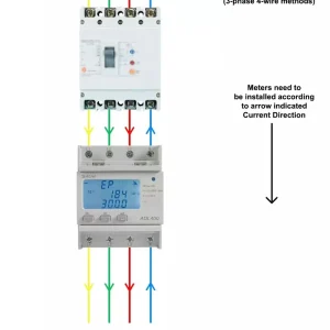 Acrel ADL400 D 100A 3*230 400V Three Phase Energy Parameter Measurement Din Rail Smart Power Meter with Modbus RTU